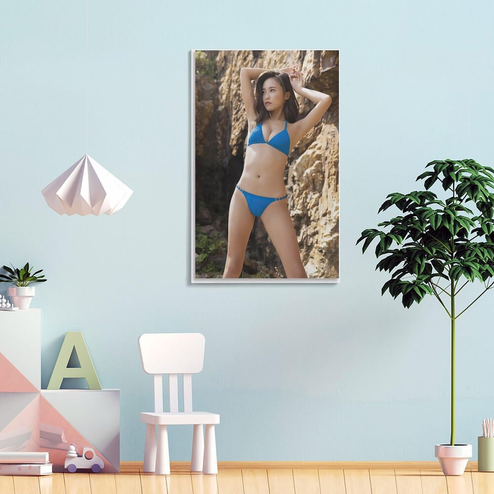 Amazon.co.jp: 写真ポスター小島瑠璃子 2 キャンバスアートポスター